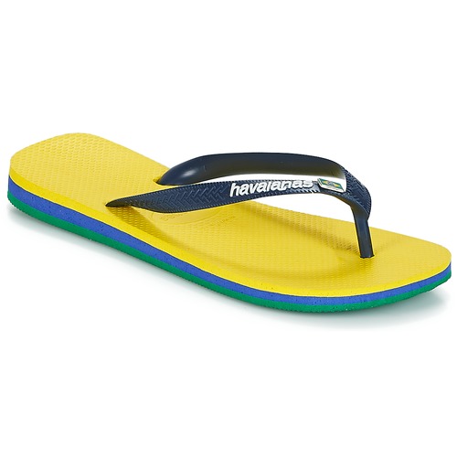 kengät Varvassandaalit Havaianas BRASIL LAYERS Keltainen