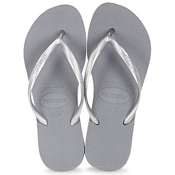 kengät Naiset Varvassandaalit Havaianas SLIM Harmaa / Acier