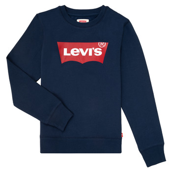 Υφασμάτινα Αγόρι Φούτερ Levi's BATWING CREWNECK Marine