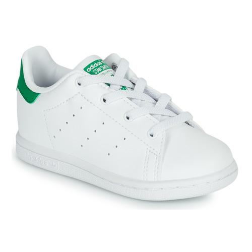 Παπούτσια Παιδί Χαμηλά Sneakers adidas Originals STAN SMITH EL I Άσπρο / Green