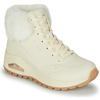 Παπούτσια Γυναίκα Μπότες Skechers UNO RUGGED Beige