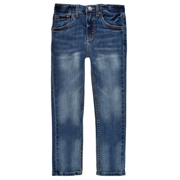 Υφασμάτινα Αγόρι Skinny jeans Levi's 510 SKINNY FIT EVERYDAY PERFORMANCE JEANS Μπλέ / Fonce