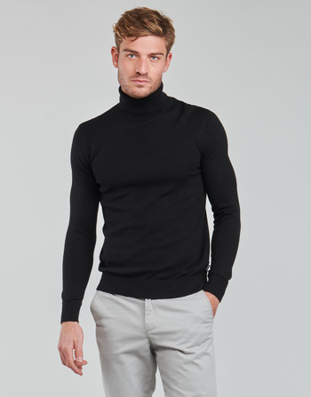 Υφασμάτινα Άνδρας Πουλόβερ Jack & Jones JJEEMIL Black