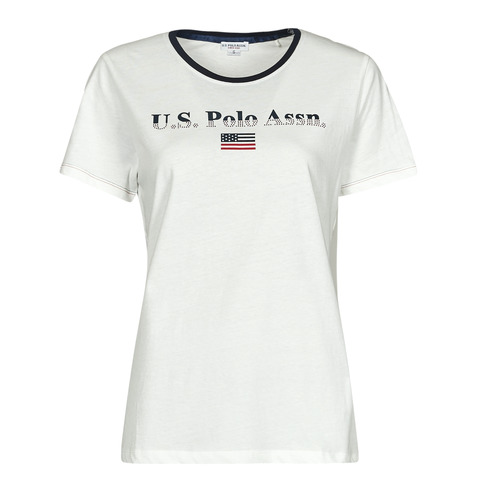 Υφασμάτινα Γυναίκα T-shirt με κοντά μανίκια U.S Polo Assn. LETY 51520 CPFD Άσπρο