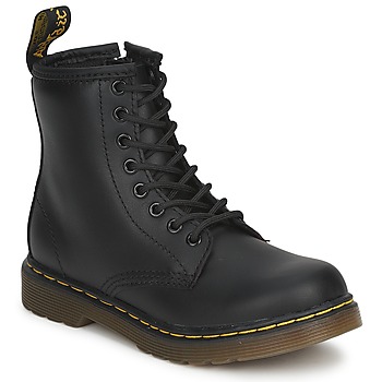 Παπούτσια Παιδί Μπότες Dr. Martens JR BLACK SOFTY T Black