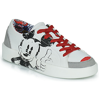 Παπούτσια Γυναίκα Χαμηλά Sneakers Desigual FANCY MICKEY Άσπρο / Black