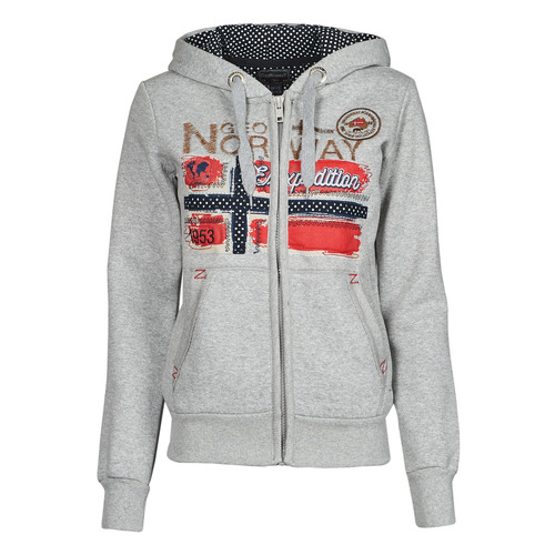 Υφασμάτινα Γυναίκα Φούτερ Geographical Norway FARLOTTE Grey