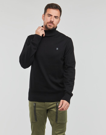 Υφασμάτινα Άνδρας Πουλόβερ G-Star Raw Premium core turtle knit Black