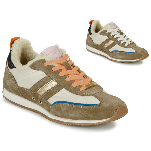 Παπούτσια Γυναίκα Χαμηλά Sneakers Serafini LADY D Beige / Brown