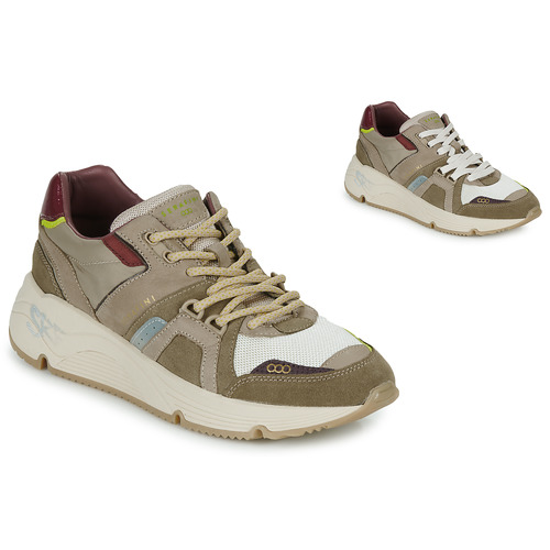 Παπούτσια Άνδρας Χαμηλά Sneakers Serafini TOKYO Beige / Bordeaux