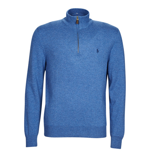 Υφασμάτινα Άνδρας Πουλόβερ Polo Ralph Lauren S224SV07-LS HZ PP-LONG SLEEVE-PULLOVER Μπλέ / Twilight / Mπλε / Heather