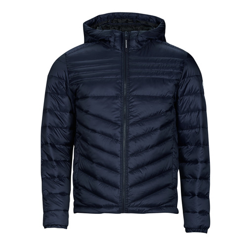 Υφασμάτινα Άνδρας Μπουφάν Jack & Jones JJEHERO PUFFER HOOD Marine