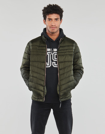 Υφασμάτινα Άνδρας Μπουφάν Jack & Jones JJEHERO PUFFER COLLAR Kaki