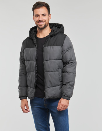 Υφασμάτινα Άνδρας Μπουφάν Jack & Jones JJCHILI PUFFER HOOD Grey