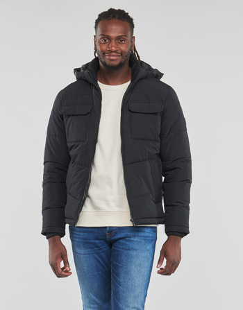 Υφασμάτινα Άνδρας Μπουφάν Jack & Jones JJBRADY PUFFER Black