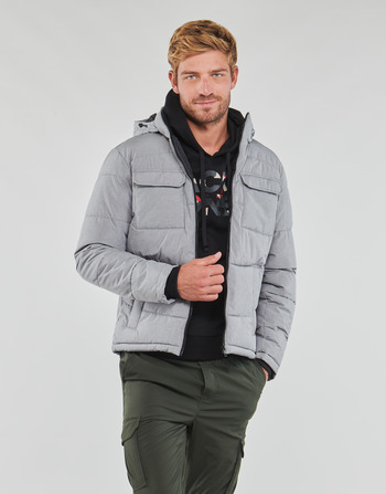 Υφασμάτινα Άνδρας Μπουφάν Jack & Jones JJBRADY PUFFER Grey