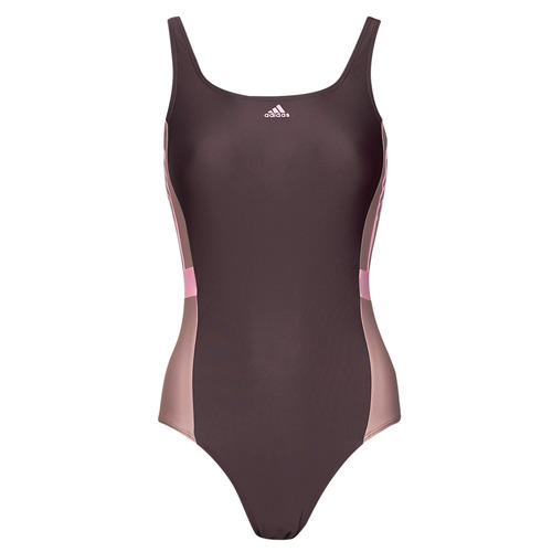 Υφασμάτινα Γυναίκα μαγιό  1 κομμάτι adidas Performance 3S CB SUIT C Bordeaux / Shaded