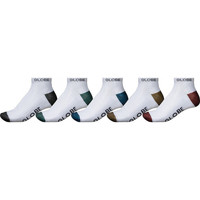 Εσώρουχα Κάλτσες Globe Ingles ankle sock 5 pack Άσπρο