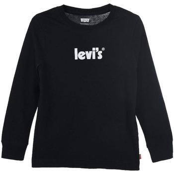 Υφασμάτινα Αγόρι T-shirt με κοντά μανίκια Levi's  Black