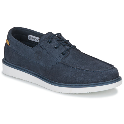 Παπούτσια Άνδρας Boat shoes Timberland NEWMARKET II LTHR BOAT Marine / Άσπρο