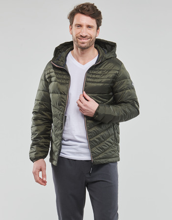 Υφασμάτινα Άνδρας Μπουφάν Jack & Jones JJEHERO PUFFER HOOD Kaki