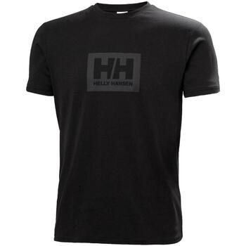 Υφασμάτινα Άνδρας T-shirt με κοντά μανίκια Helly Hansen  Black