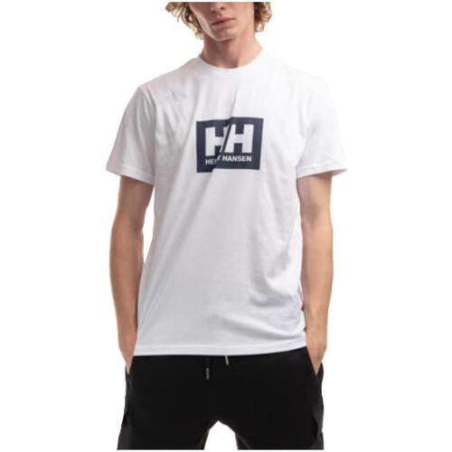 Υφασμάτινα Άνδρας T-shirt με κοντά μανίκια Helly Hansen  Άσπρο