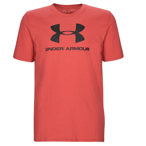 Υφασμάτινα Άνδρας T-shirt με κοντά μανίκια Under Armour SPORTSTYLE LOGO SS Red / Black / Black