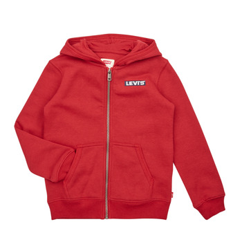 Υφασμάτινα Αγόρι Φούτερ Levi's LVN BOXTAB FULL ZIP HOODIE Red