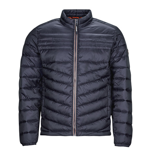 Υφασμάτινα Άνδρας Μπουφάν Jack & Jones JJEFLY PUFFER COLLAR Marine