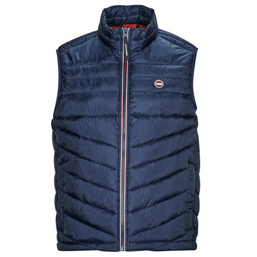 Υφασμάτινα Άνδρας Μπουφάν Jack & Jones JJEFLY BODYWARMER COLLAR Marine