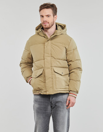 Υφασμάτινα Άνδρας Μπουφάν Jack & Jones JJDAVID PUFFER JACKET Beige