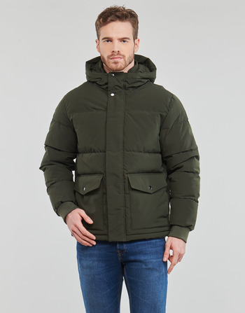 Υφασμάτινα Άνδρας Μπουφάν Jack & Jones JJDAVID PUFFER JACKET Kaki