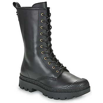 Παπούτσια Γυναίκα Μπότες για την πόλη Coach TASHA LEATHER BOOT Black