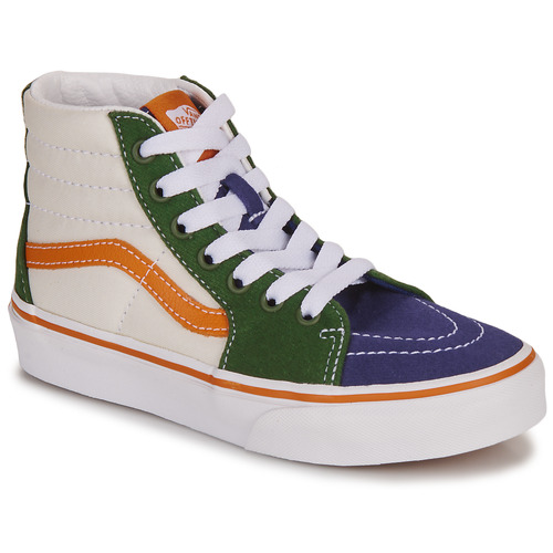 Παπούτσια Παιδί Ψηλά Sneakers Vans UY SK8-Hi Άσπρο / Multi