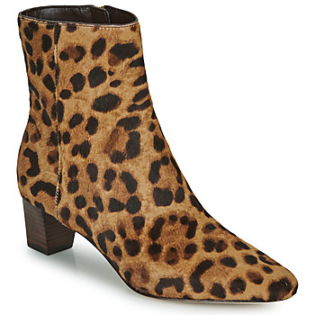 Παπούτσια Γυναίκα Μποτίνια Lauren Ralph Lauren WILLA-BOOTS-BOOTIE Cognac