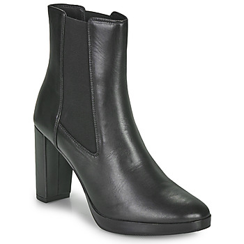 Παπούτσια Γυναίκα Μποτίνια Geox D WALK PLEASURE 85 ANKLE BOOTS Black