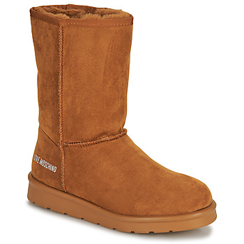 Παπούτσια Γυναίκα Μπότες Love Moschino WINTER BOOT Cognac