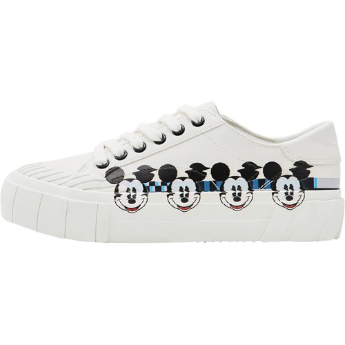 Παπούτσια Γυναίκα Χαμηλά Sneakers Desigual 220119 Άσπρο