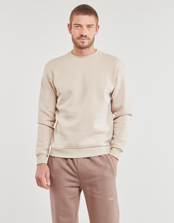 Υφασμάτινα Άνδρας Φούτερ Jack & Jones JJEBRADLEY SWEAT CREW Beige