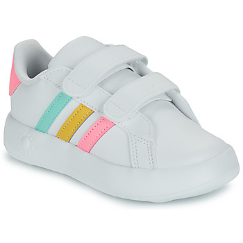 Παπούτσια Κορίτσι Χαμηλά Sneakers Adidas Sportswear GRAND COURT 2.0 CF I Άσπρο / Multicolour