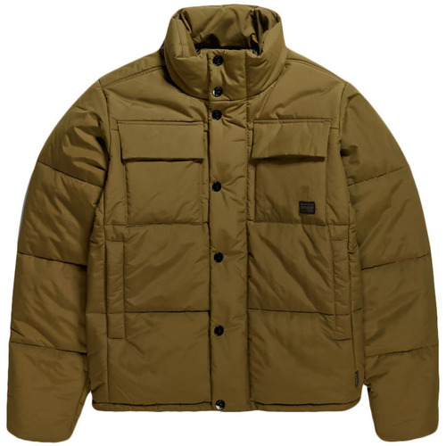 Υφασμάτινα Άνδρας Μπουφάν G-Star Raw FOUNDATION PADDED JACKET MEN ΧΑΚΙ