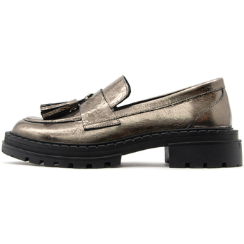 Παπούτσια Γυναίκα Μοκασσίνια Inuovo METALLIC LEATHER MOCCASINS WOMEN BRONZE