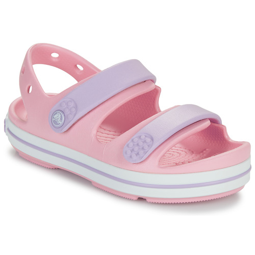 Παπούτσια Κορίτσι Σανδάλια / Πέδιλα Crocs Crocband Cruiser Sandal K Ροζ