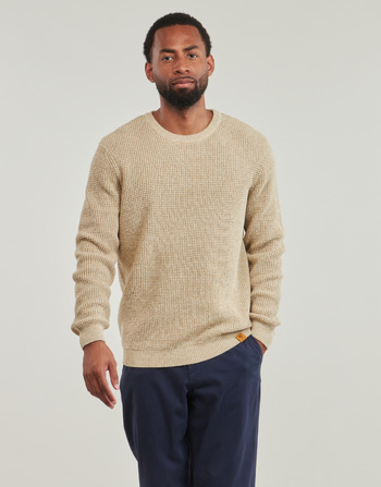 Υφασμάτινα Άνδρας Πουλόβερ Timberland Crew Neck Sweater Beige