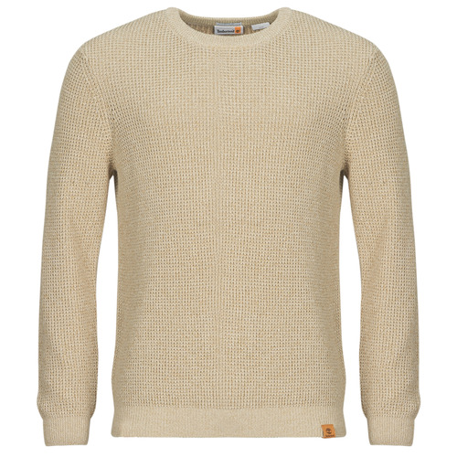 Υφασμάτινα Άνδρας Πουλόβερ Timberland Crew Neck Sweater Beige