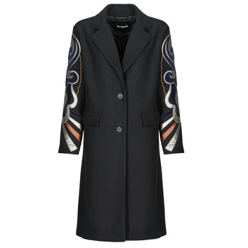 Υφασμάτινα Γυναίκα Παλτό Desigual COAT CRACOVIA Black