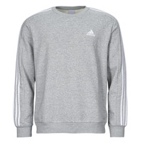 Υφασμάτινα Άνδρας Φούτερ Adidas Sportswear Essentials Fleece 3-Stripes Sweatshirt Grey