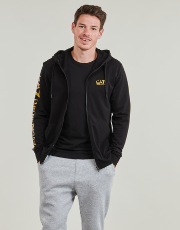 Emporio Armani EA7 TRAIN LOGO SERIES FZ HOODIE