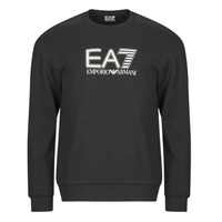 Υφασμάτινα Άνδρας Φούτερ Emporio Armani EA7 VISIBILITY SWEATSHIRT Black / Άσπρο